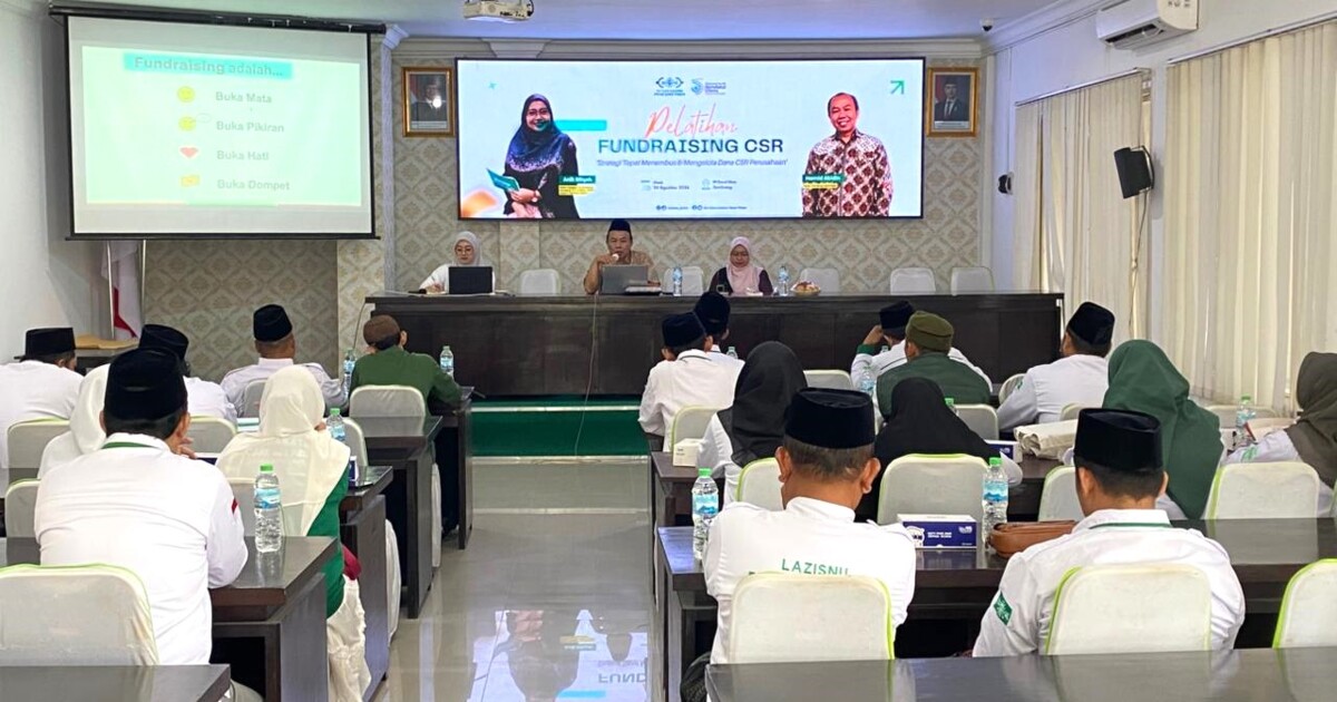 Tingkatkan Kapasitas, LAZISNU se-Jatim Dibekali St ...