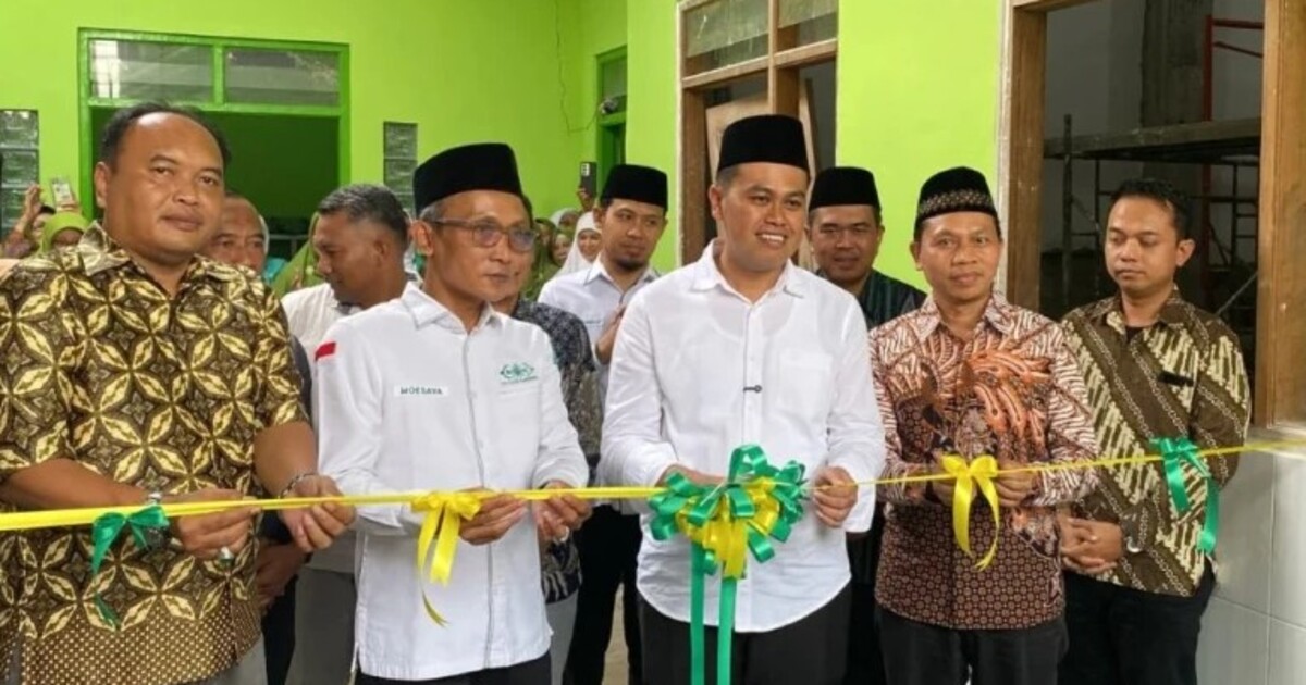 NU Care-LAZISNU dan Indomaret Resmikan Pembangunan TK-TPQ di Kota Blitar