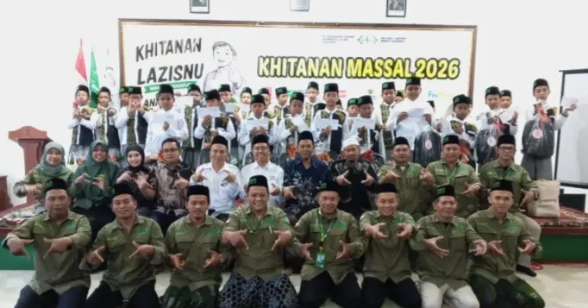 Kisah ABK Non-Muslim Ikuti Khitan Massal LAZISNU, Orang Tua: Terima Kasih NU