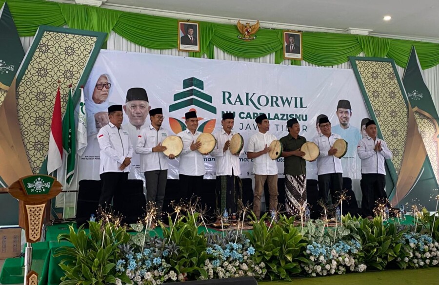 Tabuhan Rebana Tandai Pembukaan Rakorwil LAZISNU se-Jatim 2026