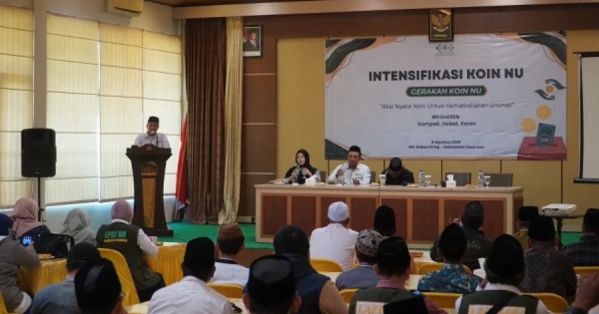 LAZISNU Pasuruan Komitmen Galakkan Gerakan Intensi ...