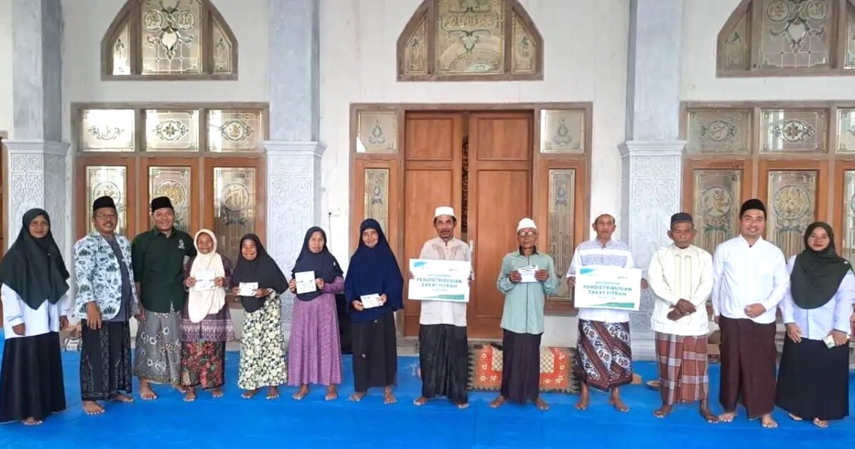 LAZISNU Tuban Distribusikan Hasil Penghimpunan Zakat NU Online Super App
