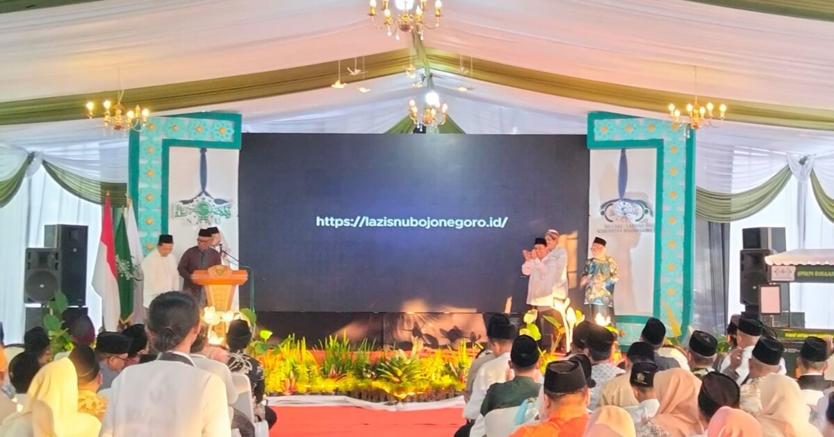 LAZISNU Bojonegoro Luncurkan Website Zakat, Infaq dan Sedekah
