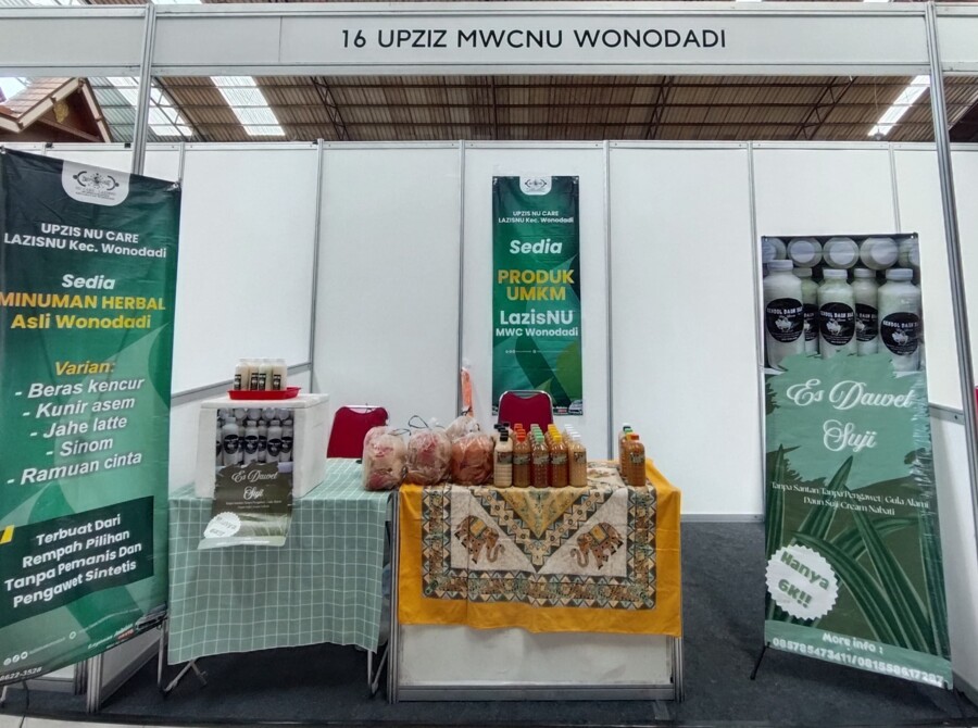 Yuk, Kunjungi Stan UMKM Binaan di Arena Rakorwil LAZISNU se-Jatim