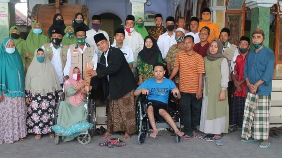 Bantuan Disabilitas NU Care-LAZISNU Porong