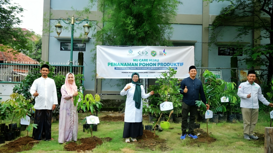 Gerakan Tanam Pohon Seribu - Program Tanam Pohon Produktif NU Care-LAZISNU & Tokio Marine Life