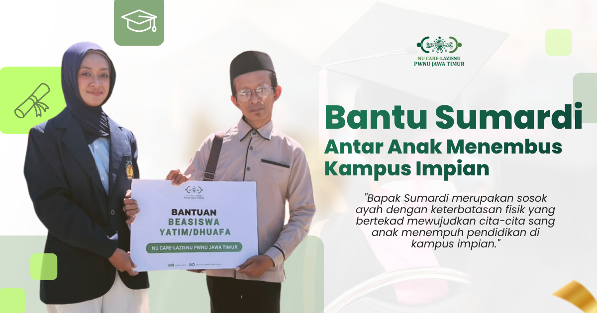 Bantu Sumardi Antar Anak Menembus Kampus Impian