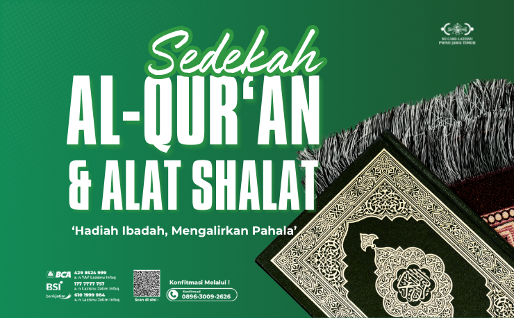 Sedekah Al-Qur'an Dan Alat Sholat